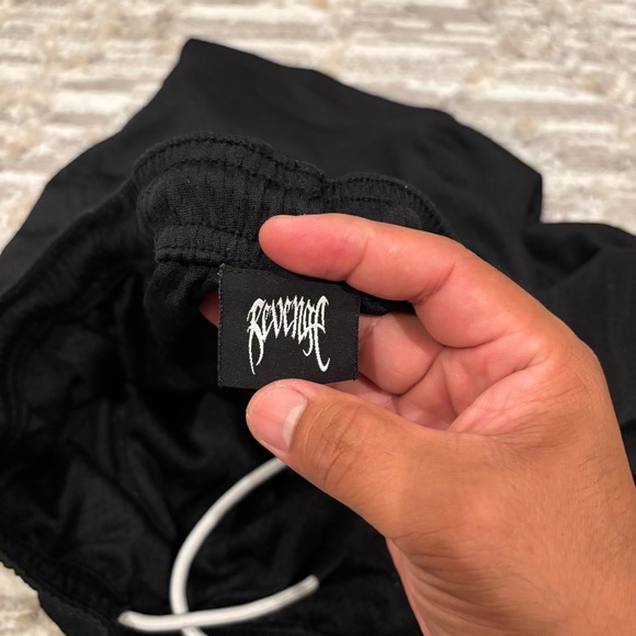 Revenge Embroidered Big Logo Mesh Shorts Men’s Medium Rare XXTentacion - Picture 7 of 10